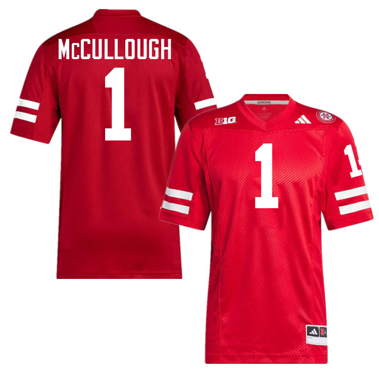 Dasan McCullough Nebraska Jersey,Nebraska Cornhuskers Football Uniforms,Jersey-Scarlet